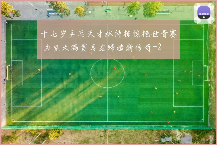 十七岁乒乓天才林诗栋惊艳世青赛 力克大满贯马龙缔造新传奇